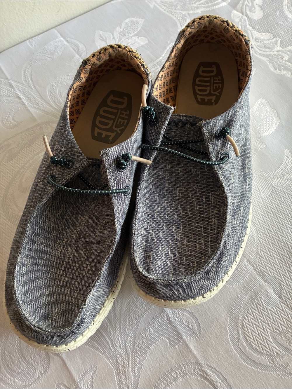 Women’s Hey Dude Wally Slip-On Loafers in Heather Gray